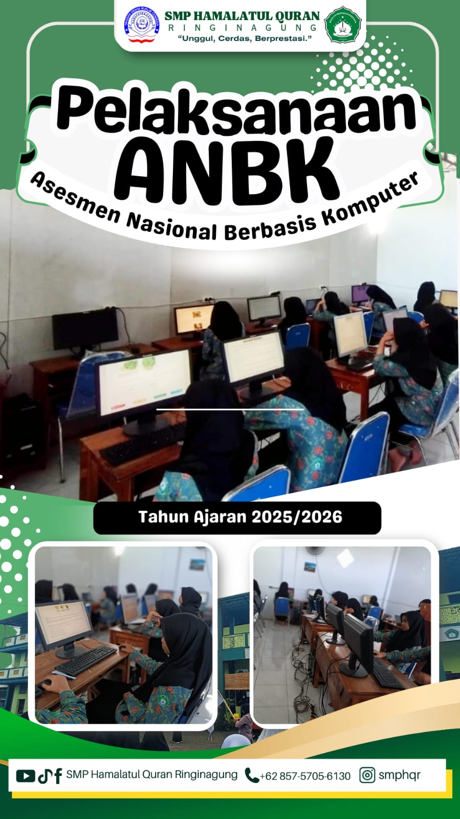 ✨ SMP Hamalatul Quran Ringinagung Gelar ANBK 2025: Lebih dari Sekadar Ujian, Ini Rahasianya!
